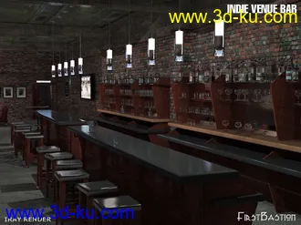 3D打印模型1stBastion's Indie Scene Venue Bar的图片