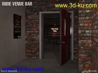 3D打印模型1stBastion's Indie Scene Venue Bar的图片