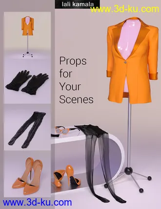 3D打印模型21st Century Girl Outfit for Genesis 8 Female(s)的图片