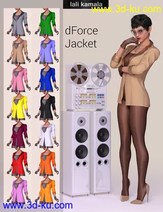 3D打印模型21st Century Girl Outfit for Genesis 8 Female(s)的图片