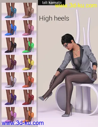 3D打印模型21st Century Girl Outfit for Genesis 8 Female(s)的图片