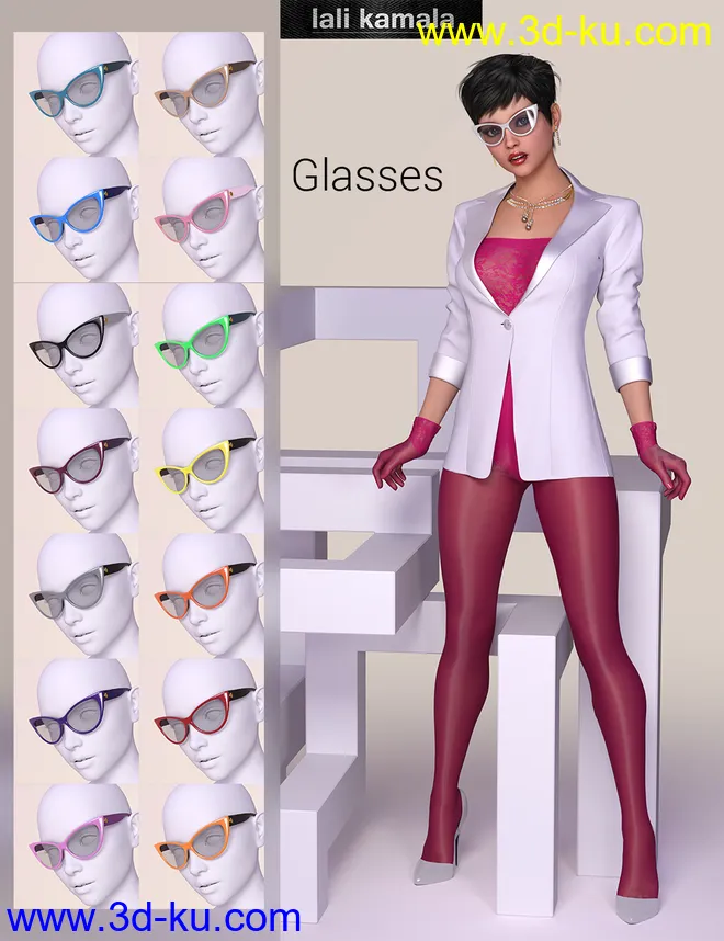 21st Century Girl Outfit for Genesis 8 Female(s)模型的图片7