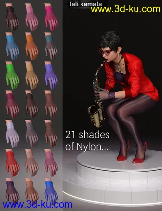 3D打印模型21st Century Girl Outfit for Genesis 8 Female(s)的图片