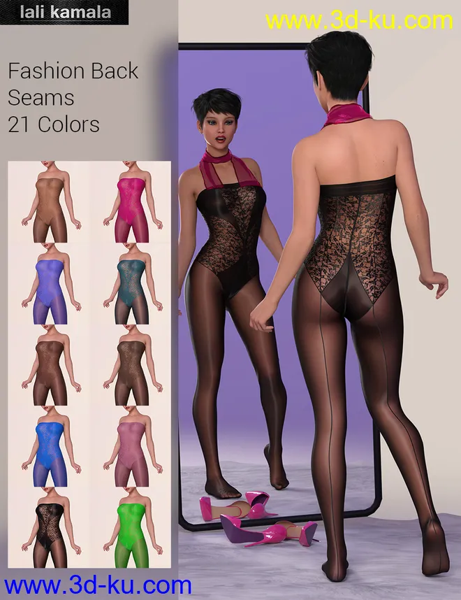 21st Century Girl Outfit for Genesis 8 Female(s)模型的图片10