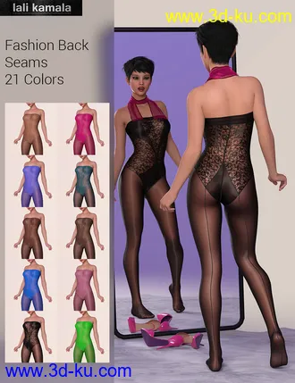 3D打印模型21st Century Girl Outfit for Genesis 8 Female(s)的图片