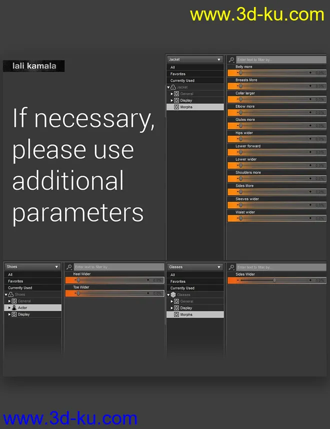 21st Century Girl Outfit for Genesis 8 Female(s)模型的图片12