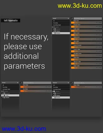 3D打印模型21st Century Girl Outfit for Genesis 8 Female(s)的图片