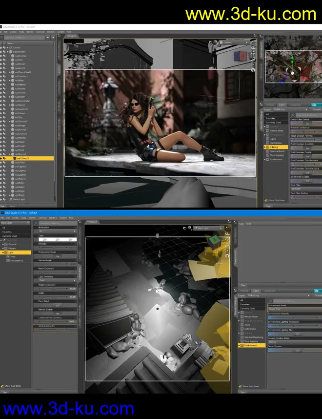 3 Point X Light System - Video Tutorial模型的图片5