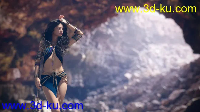 3D Photo Scenes - Mystic Caverns模型的图片2