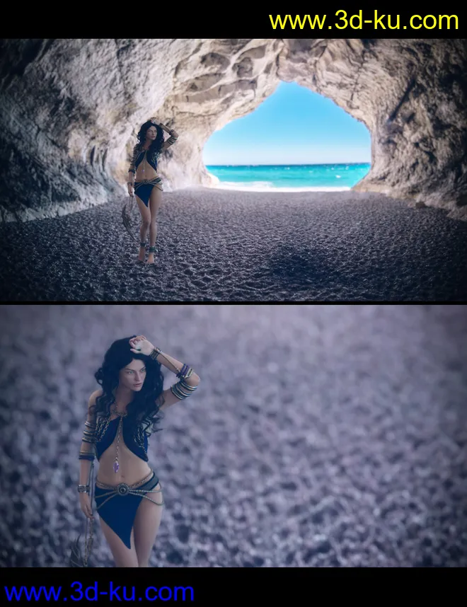 3D Photo Scenes - Mystic Caverns模型的图片9