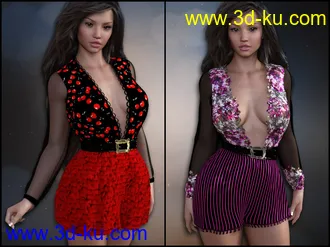 3D打印模型7th Ave - Fads Summer Romper G3 and G8的图片