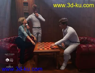 3D打印模型A Refined Evening Poses的图片