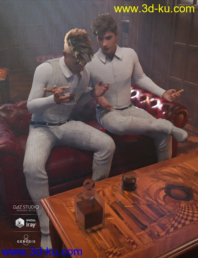 A Refined Evening Poses模型的图片4