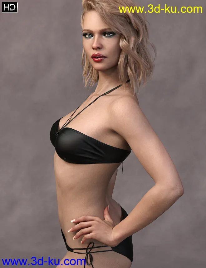 Aaliyah HD for Genesis 8 Female模型的图片2