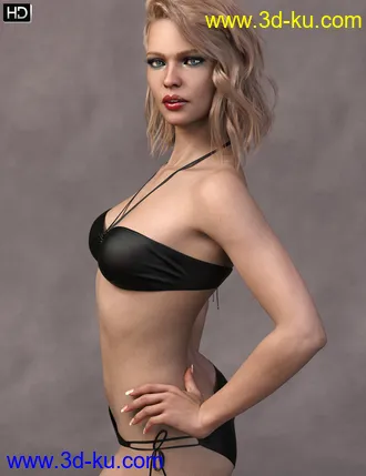3D打印模型Aaliyah HD for Genesis 8 Female的图片