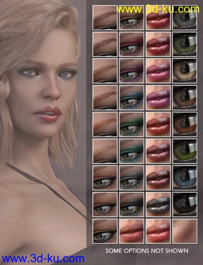 Aaliyah HD for Genesis 8 Female模型的图片8