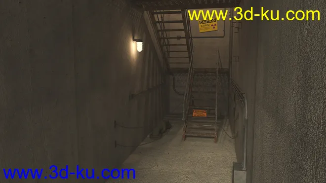 Abandoned Nuclear Facility模型的图片3