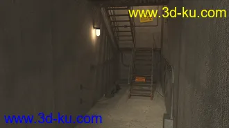3D打印模型Abandoned Nuclear Facility的图片