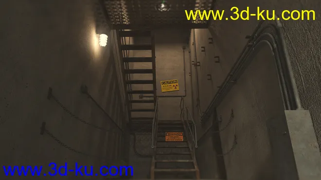 Abandoned Nuclear Facility模型的图片4