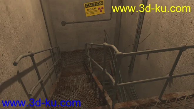 Abandoned Nuclear Facility模型的图片5