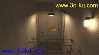 3D打印模型Abandoned Nuclear Facility的图片