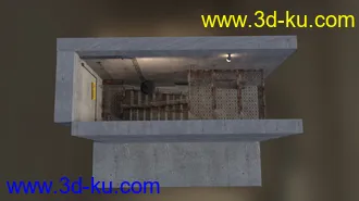 3D打印模型Abandoned Nuclear Facility的图片