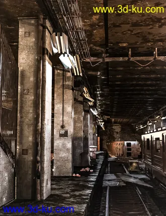 3D打印模型Abandoned Subway Station的图片