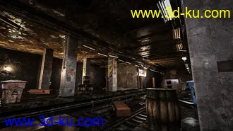 3D打印模型Abandoned Subway Station的图片