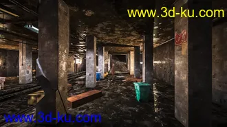 3D打印模型Abandoned Subway Station的图片