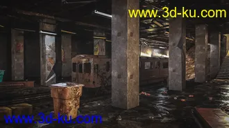 3D打印模型Abandoned Subway Station的图片