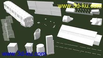 3D打印模型Abandoned Subway Station的图片