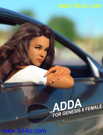 3D打印模型Adda HD for Genesis 8 Female的图片