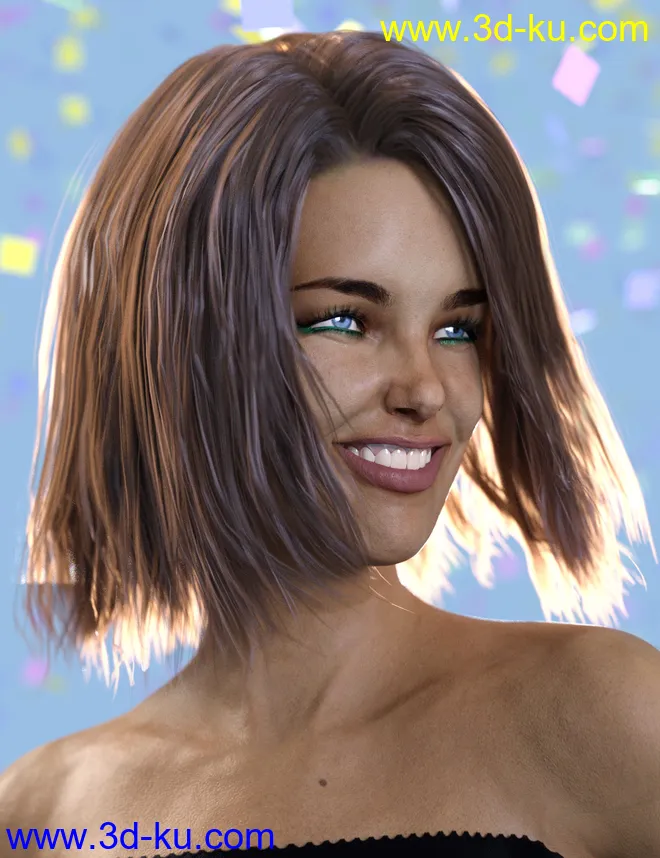 Adda HD for Genesis 8 Female模型的图片6