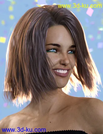 3D打印模型Adda HD for Genesis 8 Female的图片