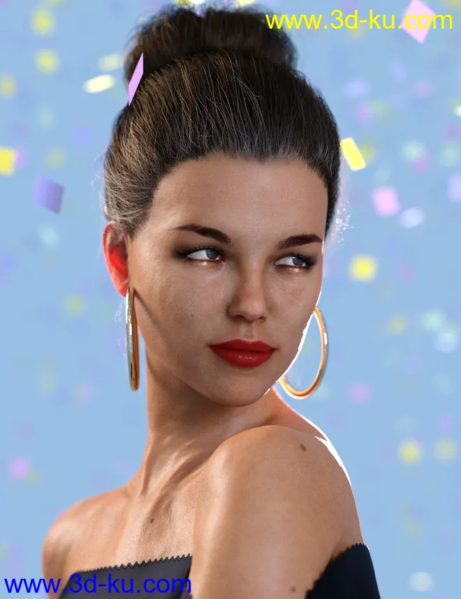 Adda HD for Genesis 8 Female模型的图片7