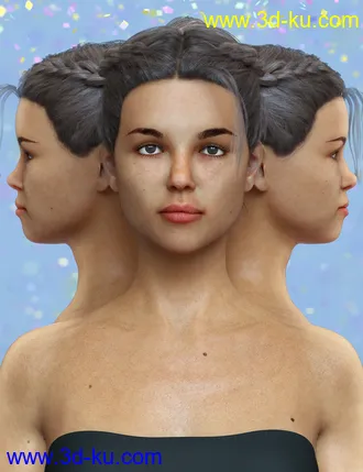 3D打印模型Adda HD for Genesis 8 Female的图片