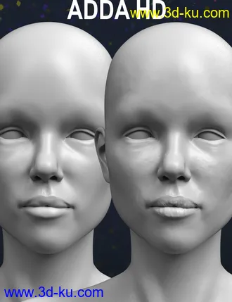 3D打印模型Adda HD for Genesis 8 Female的图片