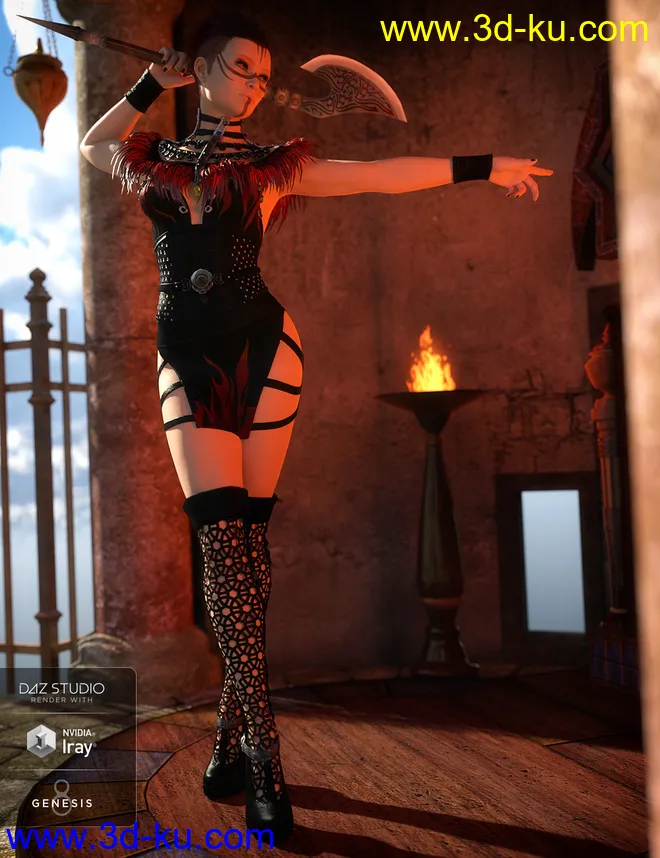 Advent Outfit Textures模型的图片4