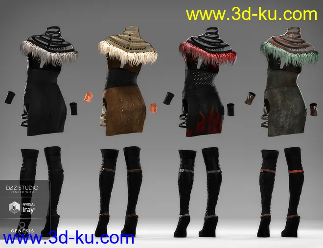 Advent Outfit Textures模型的图片6