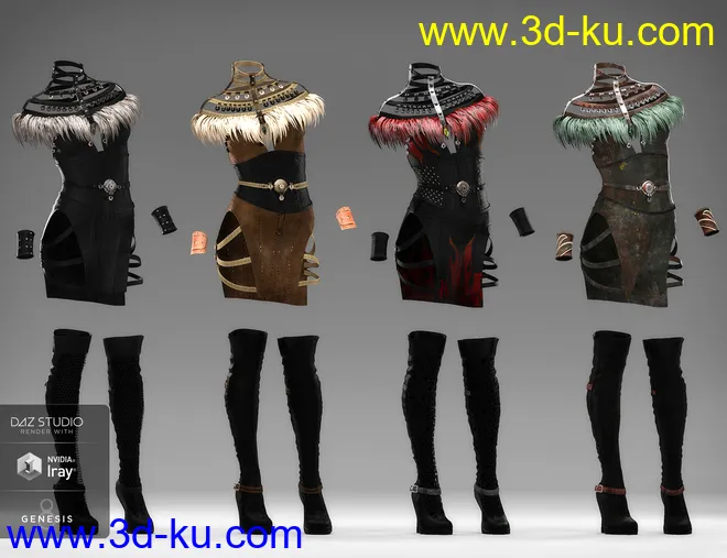 Advent Outfit Textures模型的图片7