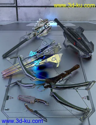 3D打印模型Adventurer's Toybox Weapons Pack 2的图片