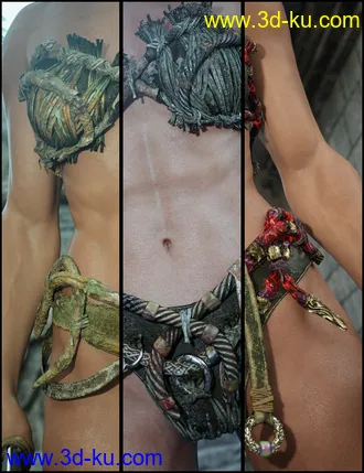 3D打印模型Adventures for Aki Tribe Scout的图片