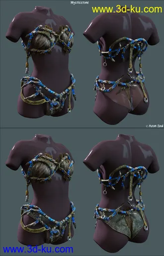 3D打印模型Adventures for Aki Tribe Scout的图片