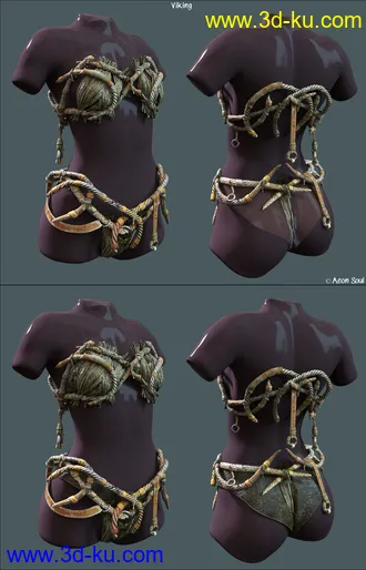 3D打印模型Adventures for Aki Tribe Scout的图片