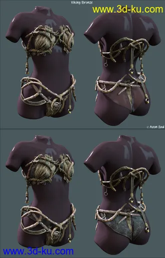 3D打印模型Adventures for Aki Tribe Scout的图片