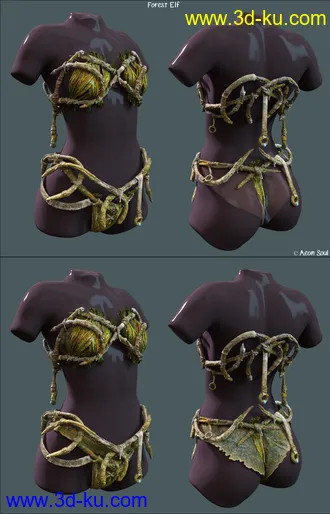 3D打印模型Adventures for Aki Tribe Scout的图片