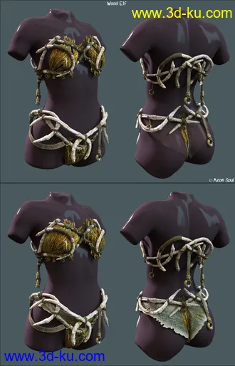 3D打印模型Adventures for Aki Tribe Scout的图片