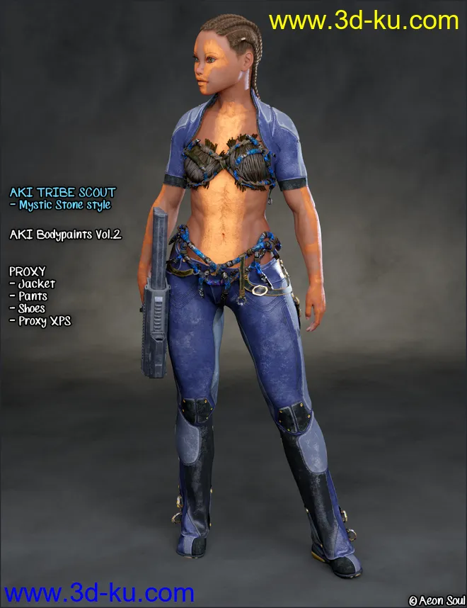 Adventures for Aki Tribe Scout模型的图片10