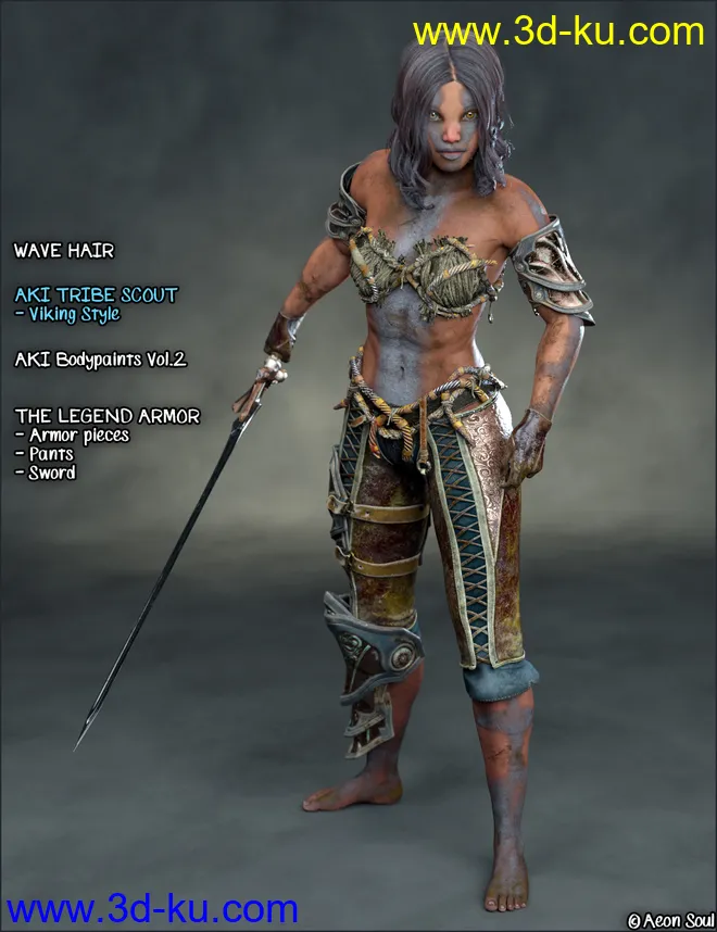 Adventures for Aki Tribe Scout模型的图片11