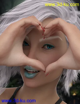 3D打印模型Aella for Genesis 8 Female的图片